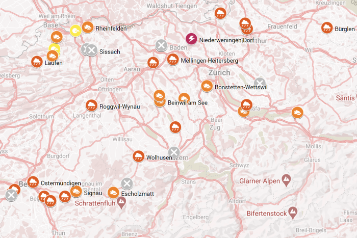 Georeferenzierte Bewertungsmatrix